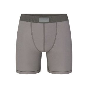 SKIMS COTTON MENS 5 BOXER BRIEF | WASHED GUNMETAL