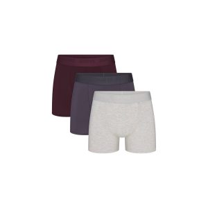 SKIMS STRETCH MENS 3 BOXER BRIEF 3-PACK | RAVEN MULTI