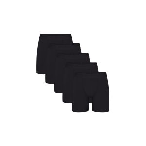 SKIMS STRETCH MENS 5 BOXER BRIEF 5-PACK | OBSIDIAN