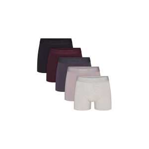 SKIMS STRETCH MENS 3 BOXER BRIEF 5-PACK | RAVEN CURRANT MULTI