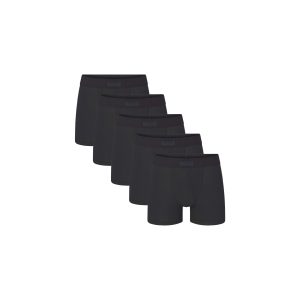 SKIMS COTTON MENS 3 BOXER BRIEF 5-PACK | ONYX