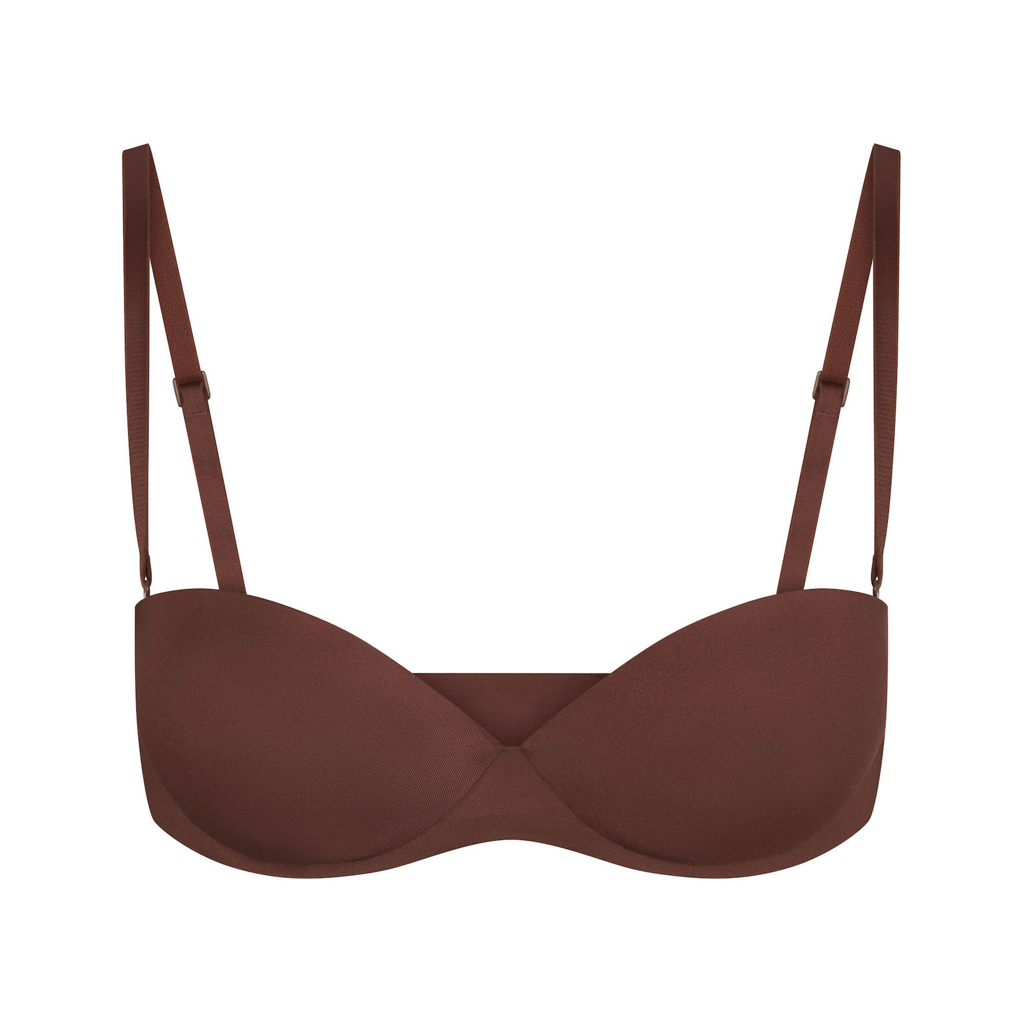 SKIMS ULTIMATE STRAPLESS PUSH-UP BRA | COCOA - Image 6
