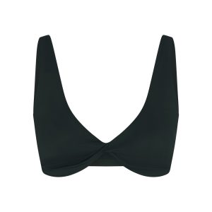 NikeSKIMS MATTE TWIST-FRONT BRA | DARK TEAL