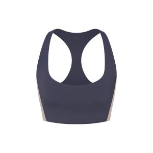 NikeSKIMS MATTE SHINE MIX RACERBACK BRA TOP | DEEP ROYAL AND STONE