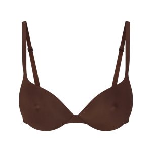 SKIMS ULTIMATE NIPPLE PUSH-UP BRA | COCOA
