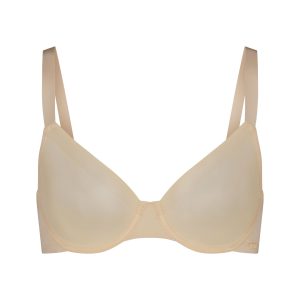 NO SHOW UNLINED DEMI BRA | SAND