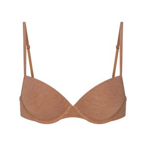 EVERYDAY COTTON T-SHIRT BRA | SIENNA HEATHER