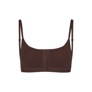 FITS EVERYBODY ADAPTIVE SCOOP BRALETTE | COCOA