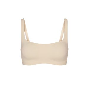 NAKED SCOOP BRALETTE | SAND