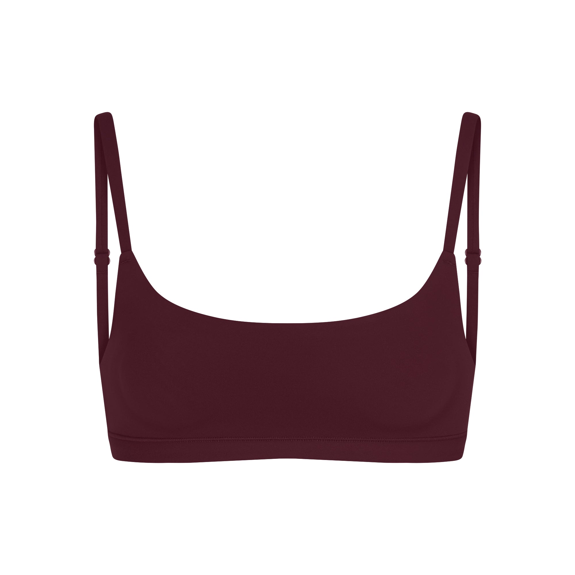 FITS EVERYBODY SCOOP BRALETTE | CURRANT