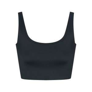 NikeSKIMS SHINE SCOOP NECK BRA TOP | DARK TEAL