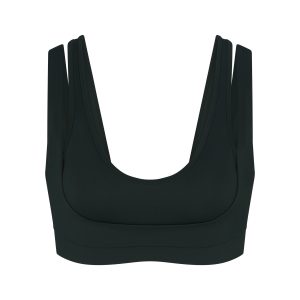 NikeSKIMS MATTE DOUBLE STRAP SCOOP BRA | DARK TEAL