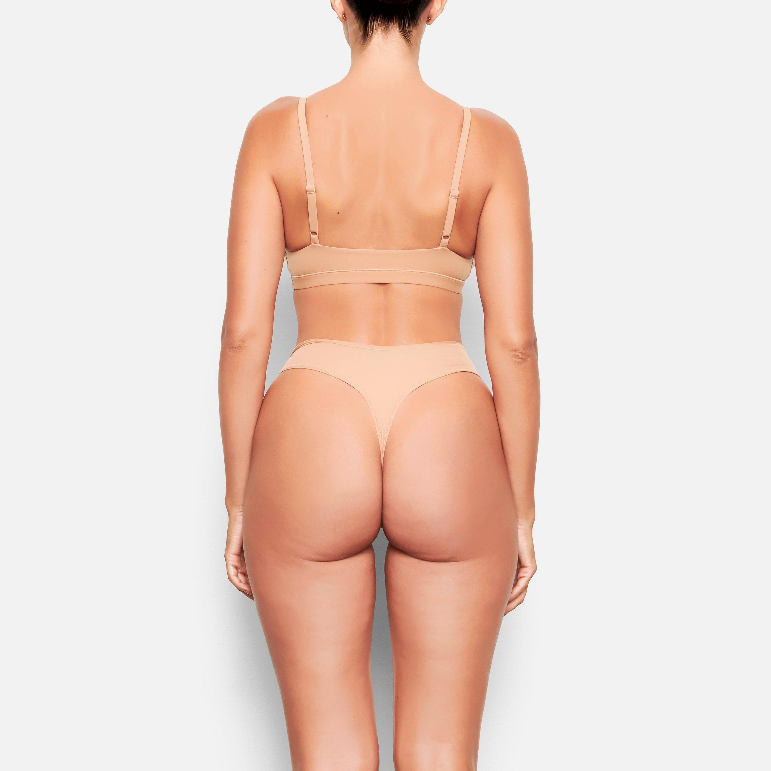 FITS EVERYBODY TRIANGLE BRALETTE | OCHRE - Image 4