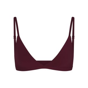 FITS EVERYBODY TRIANGLE BRALETTE | CURRANT