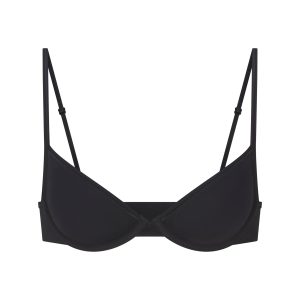 EVERYDAY COTTON UNLINED DEMI BRA | ONYX