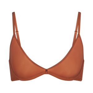 WEIGHTLESS SCOOP BRA | BRONZE