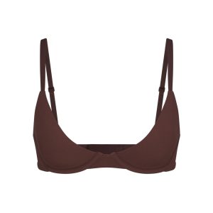 FITS EVERYBODY PLUNGE BRA | COCOA
