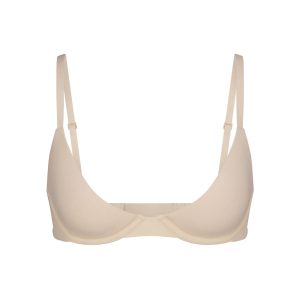 FITS EVERYBODY PLUNGE BRA | SAND