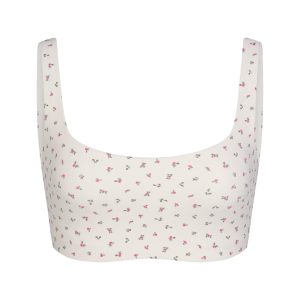 NikeSKIMS MATTE SCOOP NECK BRA | DITSY FLORAL PRINT