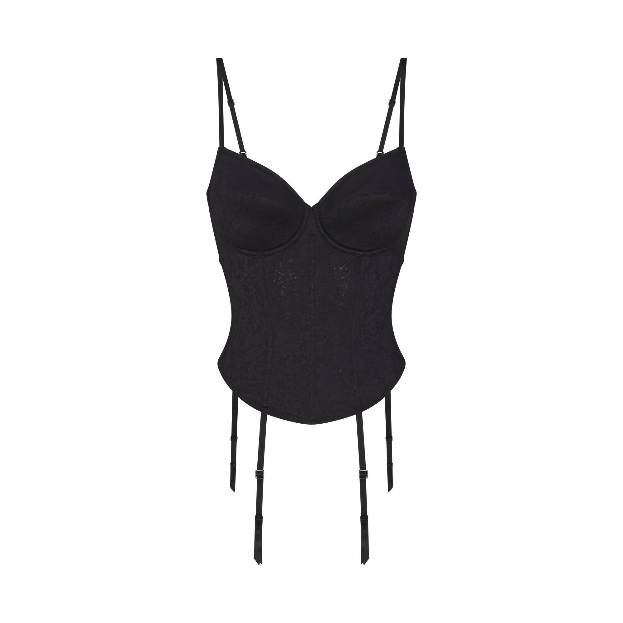 LACE SHAPEWEAR CORSET | ONYX
