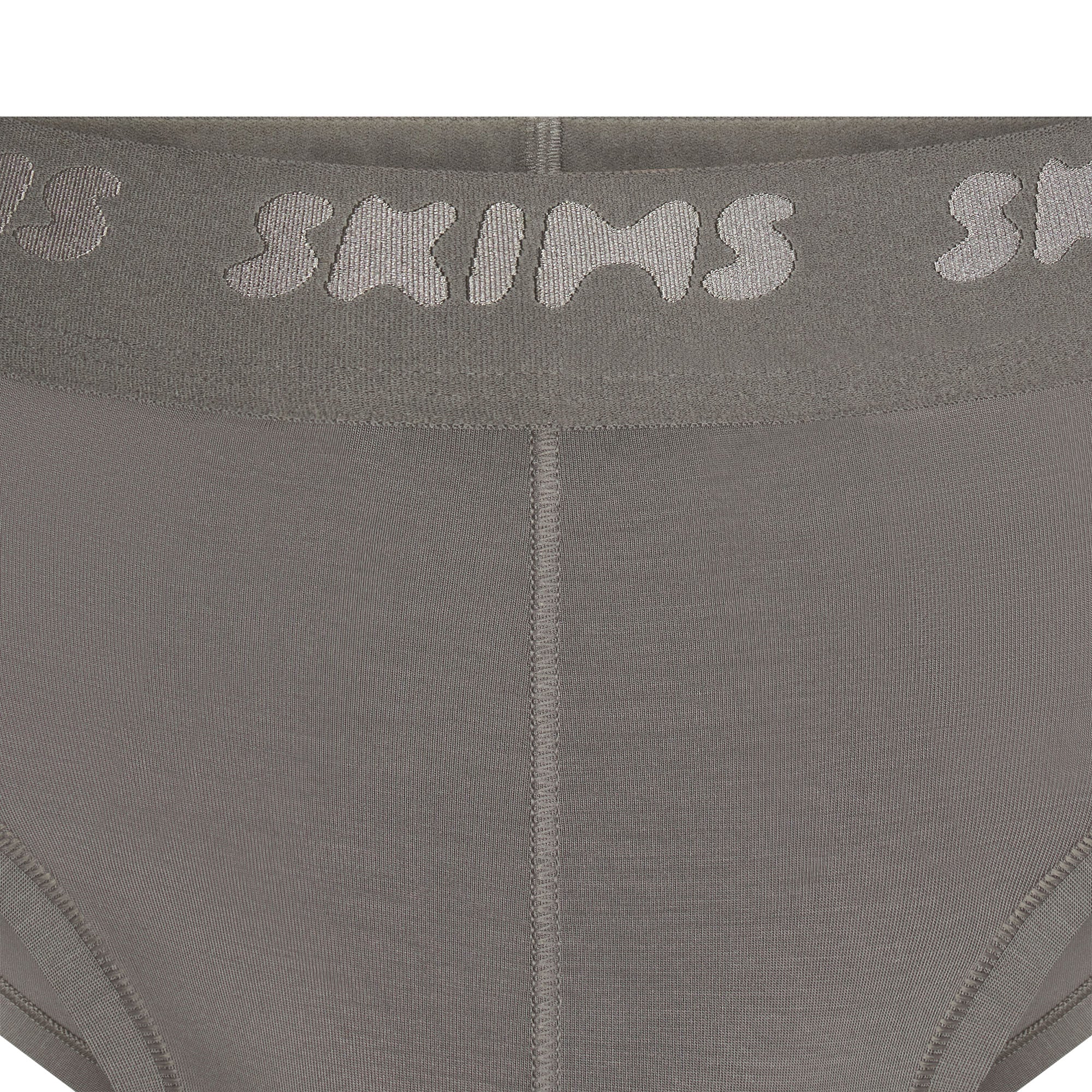 SKIMS STRETCH MENS BRIEF | GUNMETAL - Image 5