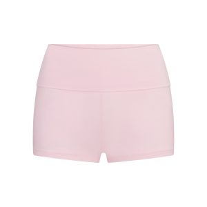 COTTON JERSEY FOLDOVER SHORT | CHERRY BLOSSOM