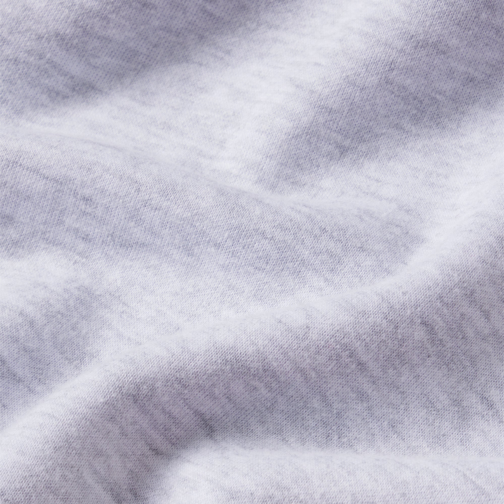 COTTON FLEECE CLASSIC CREWNECK | LIGHT HEATHER GREY ARCHED SKIMS PLAID - Image 6
