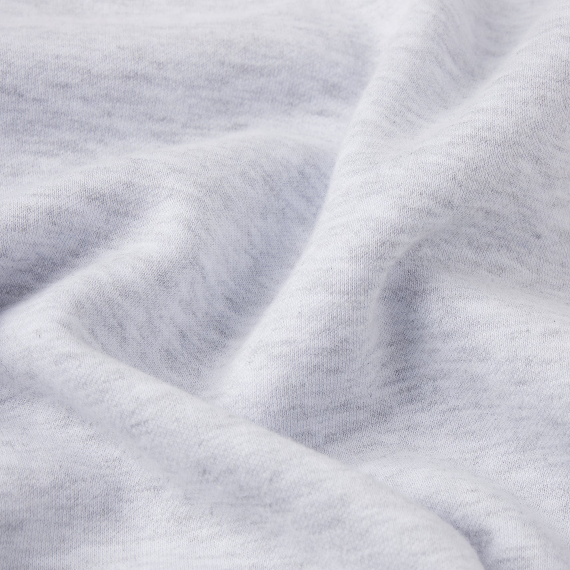 COTTON FLEECE OVERSIZED SLEEVELESS HOODIE | LIGHT HEATHER GREY - Image 7