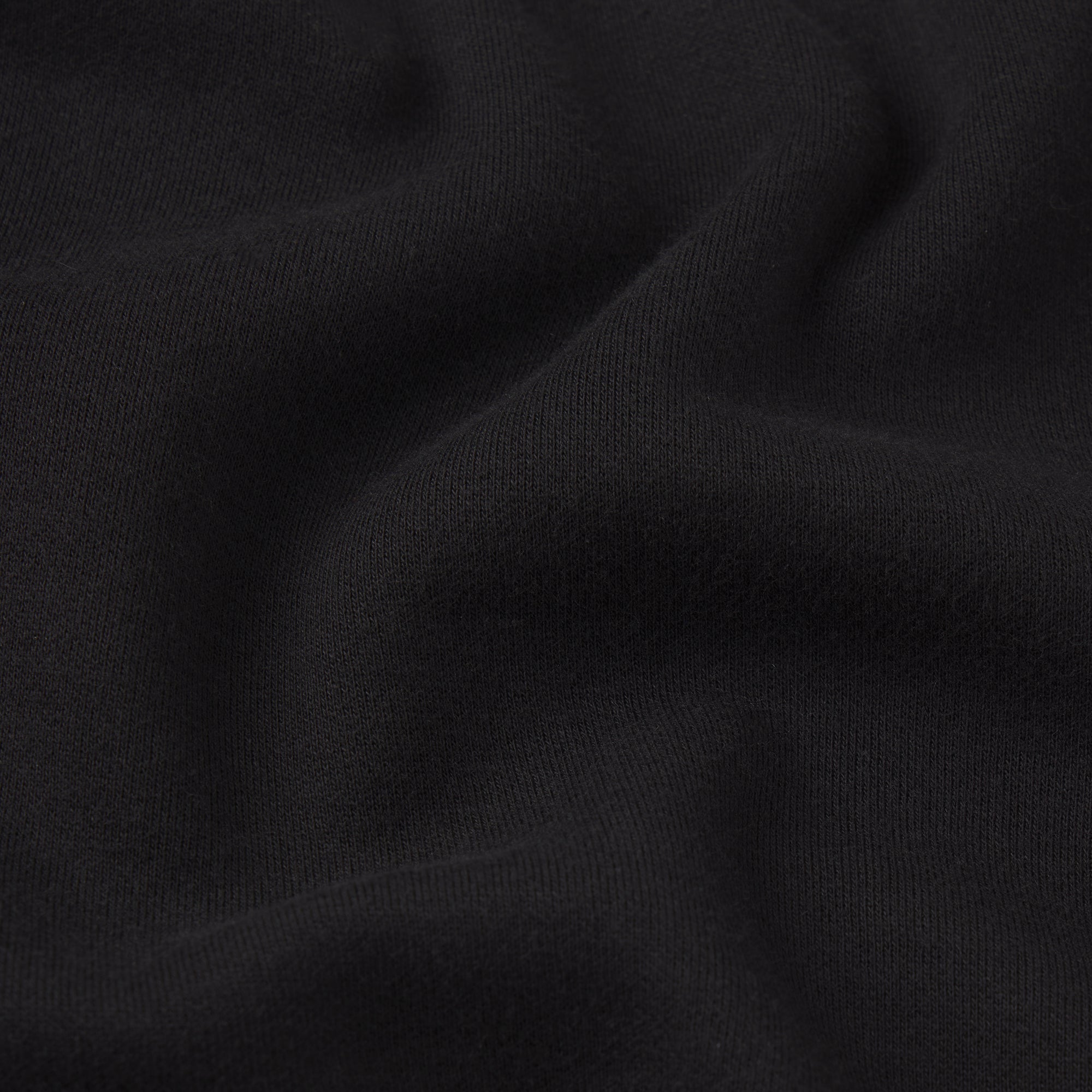 COTTON FLEECE DOUBLE WAISTBAND SHORT | ONYX - Image 7