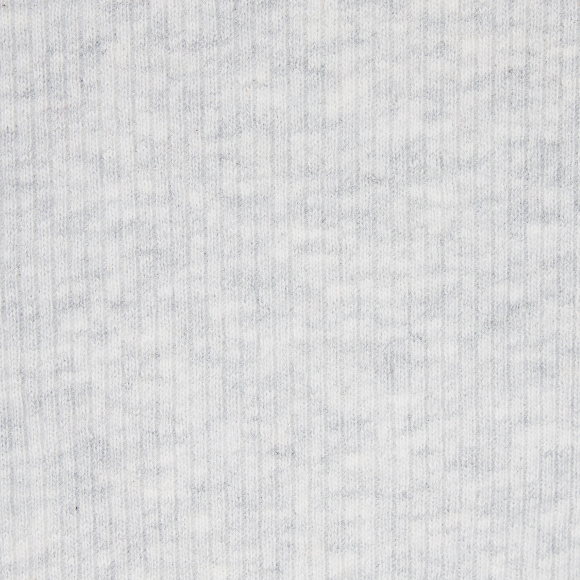 COTTON RIB LONG SLEEVE T-SHIRT | LIGHT HEATHER GREY - Image 5