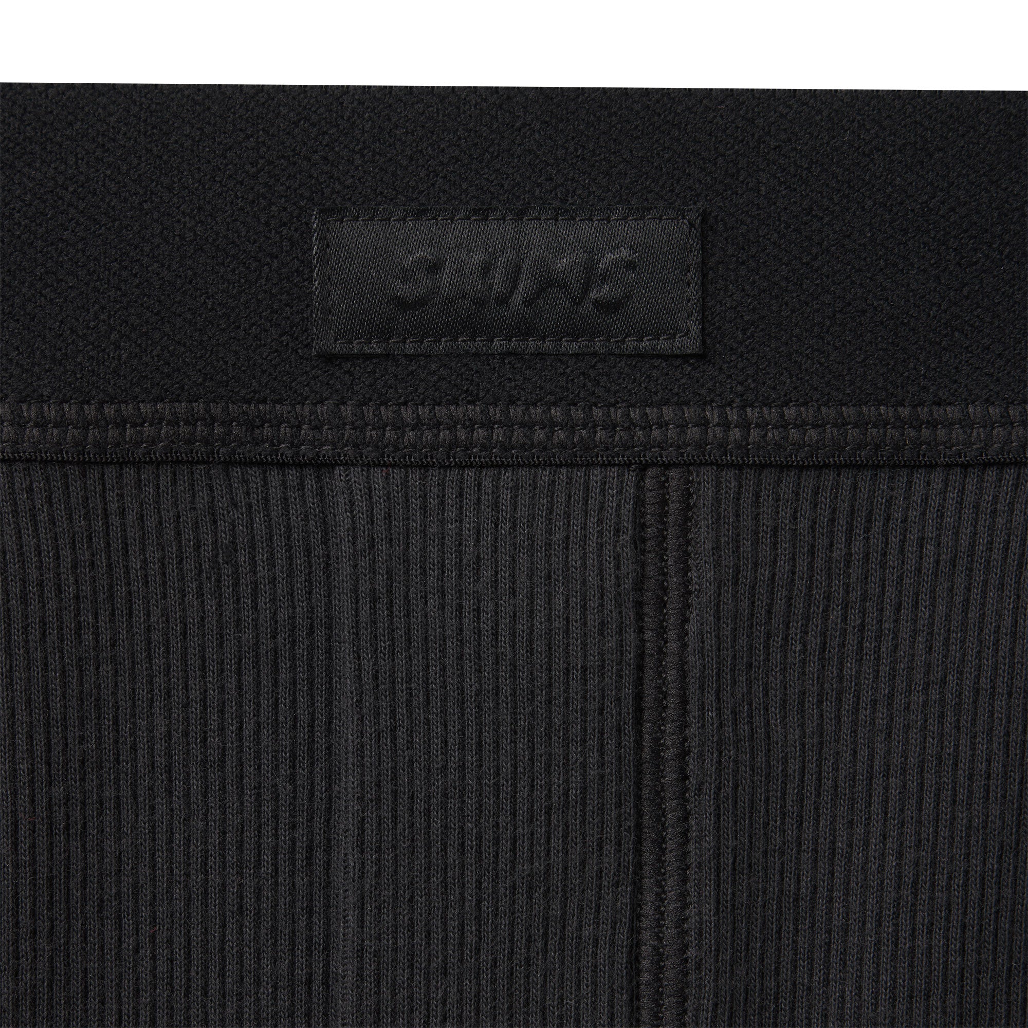 COTTON RIB LOOSE BOXER | SOOT - Image 5