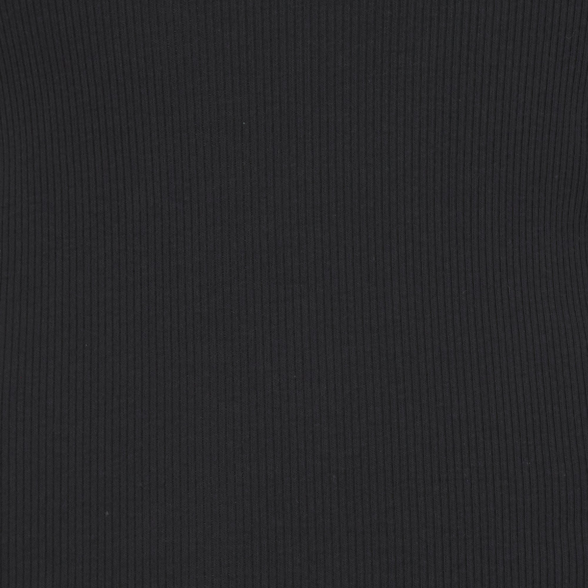 COTTON RIB T-SHIRT | SOOT - Image 5