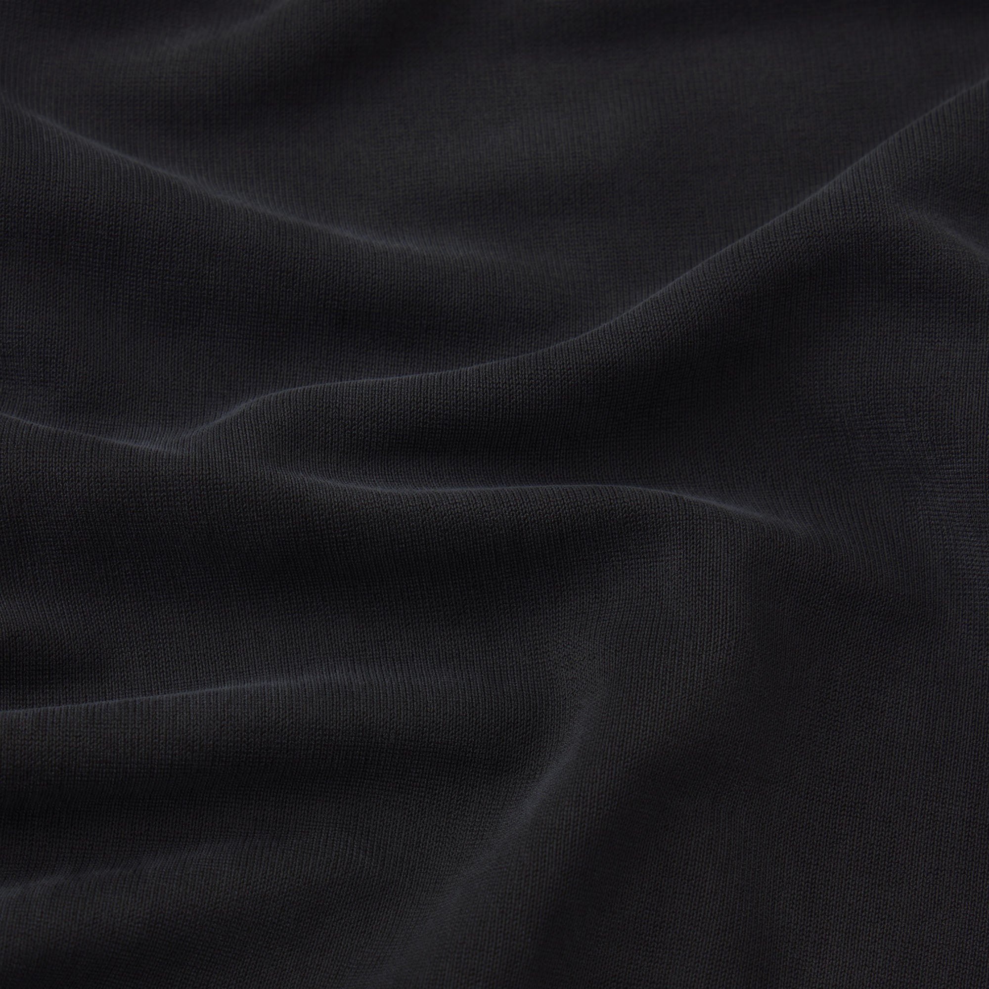 CUPRO JERSEY ASYMMETRICAL TOP | OBSIDIAN - Image 6