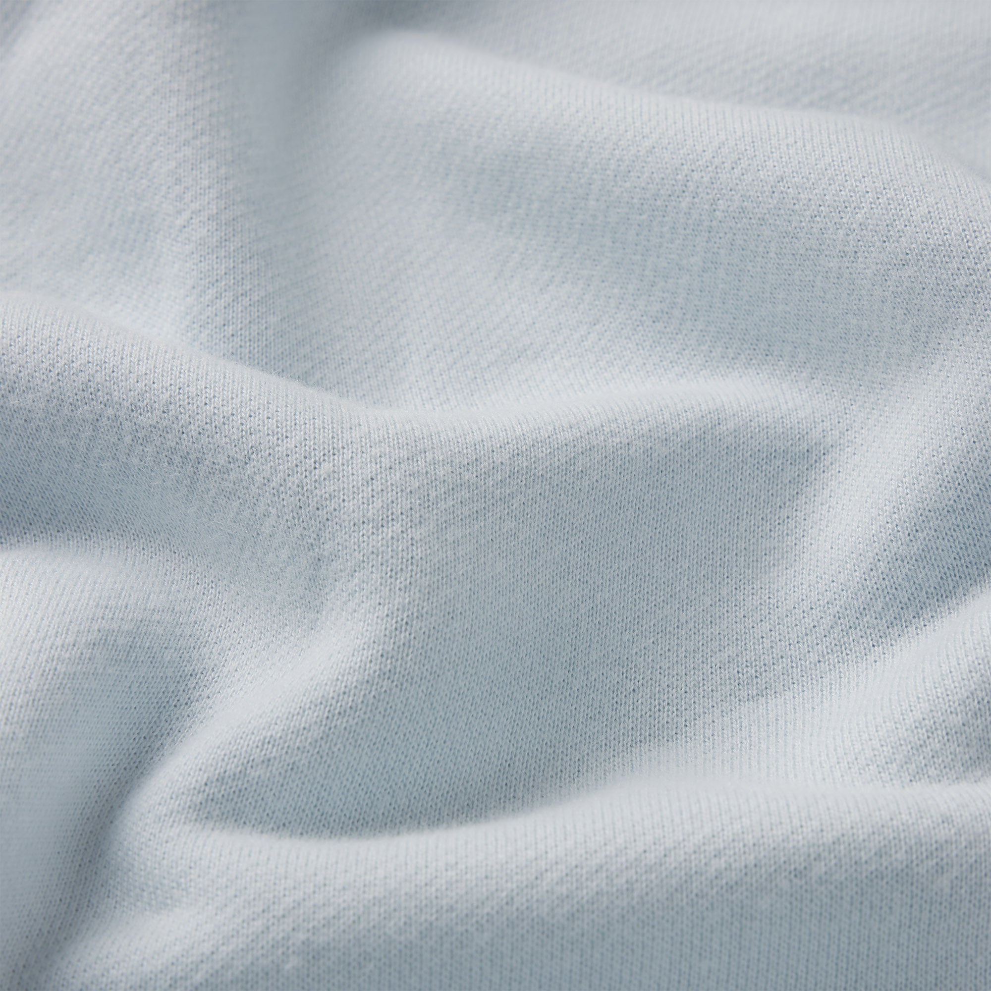 DRAPEY FRENCH TERRY STRAIGHT LEG PANT | POWDER BLUE - Image 6