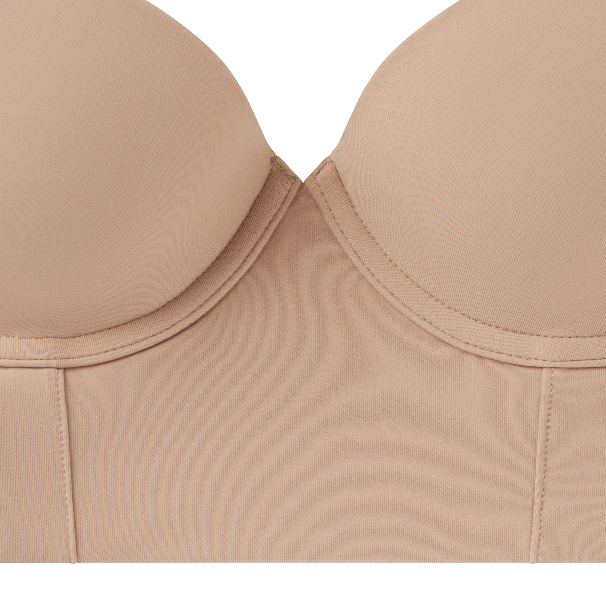 FITS EVERYBODY LOW BACK LONGLINE BRA | CLAY - Image 10