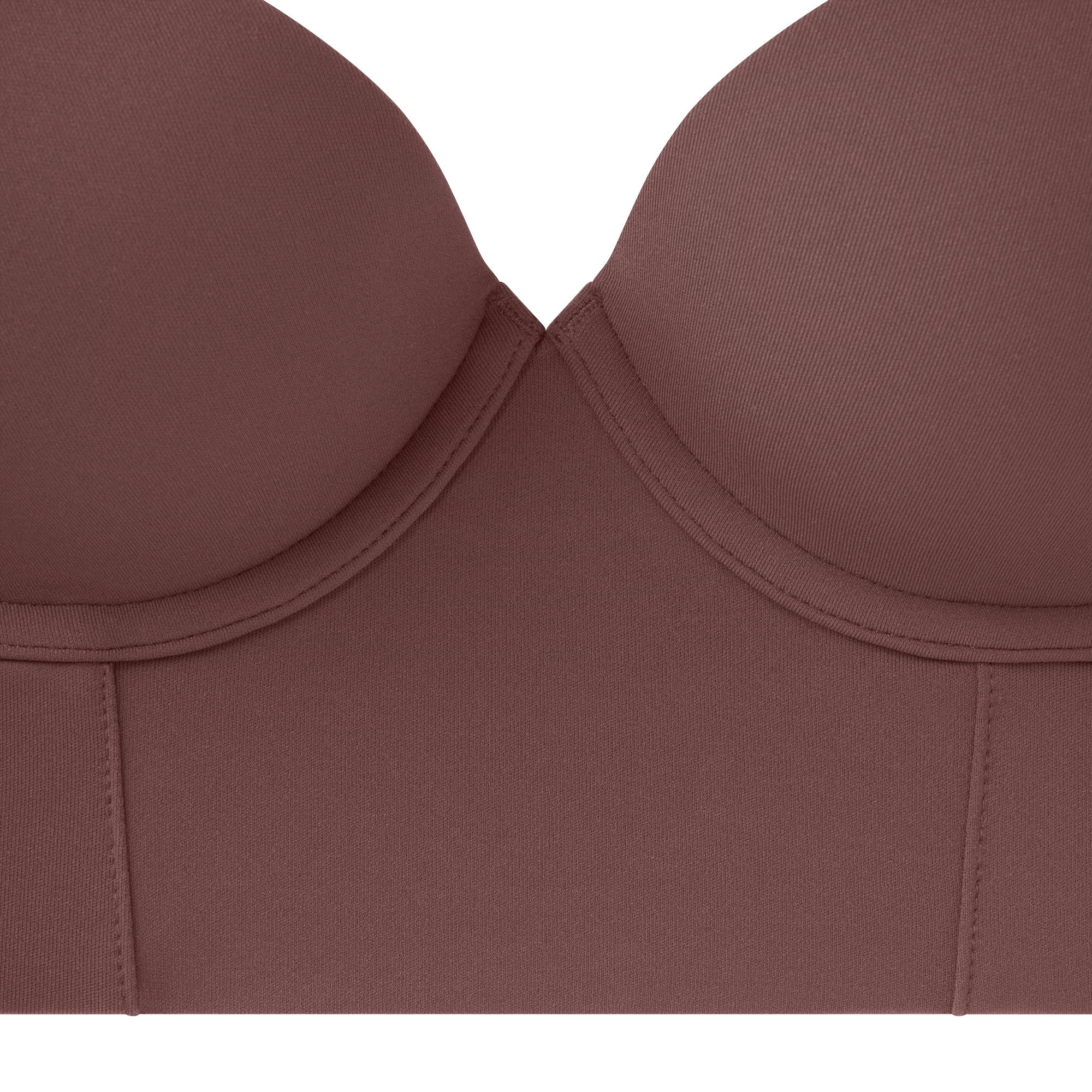 FITS EVERYBODY LOW BACK LONGLINE BRA | COCOA - Image 10