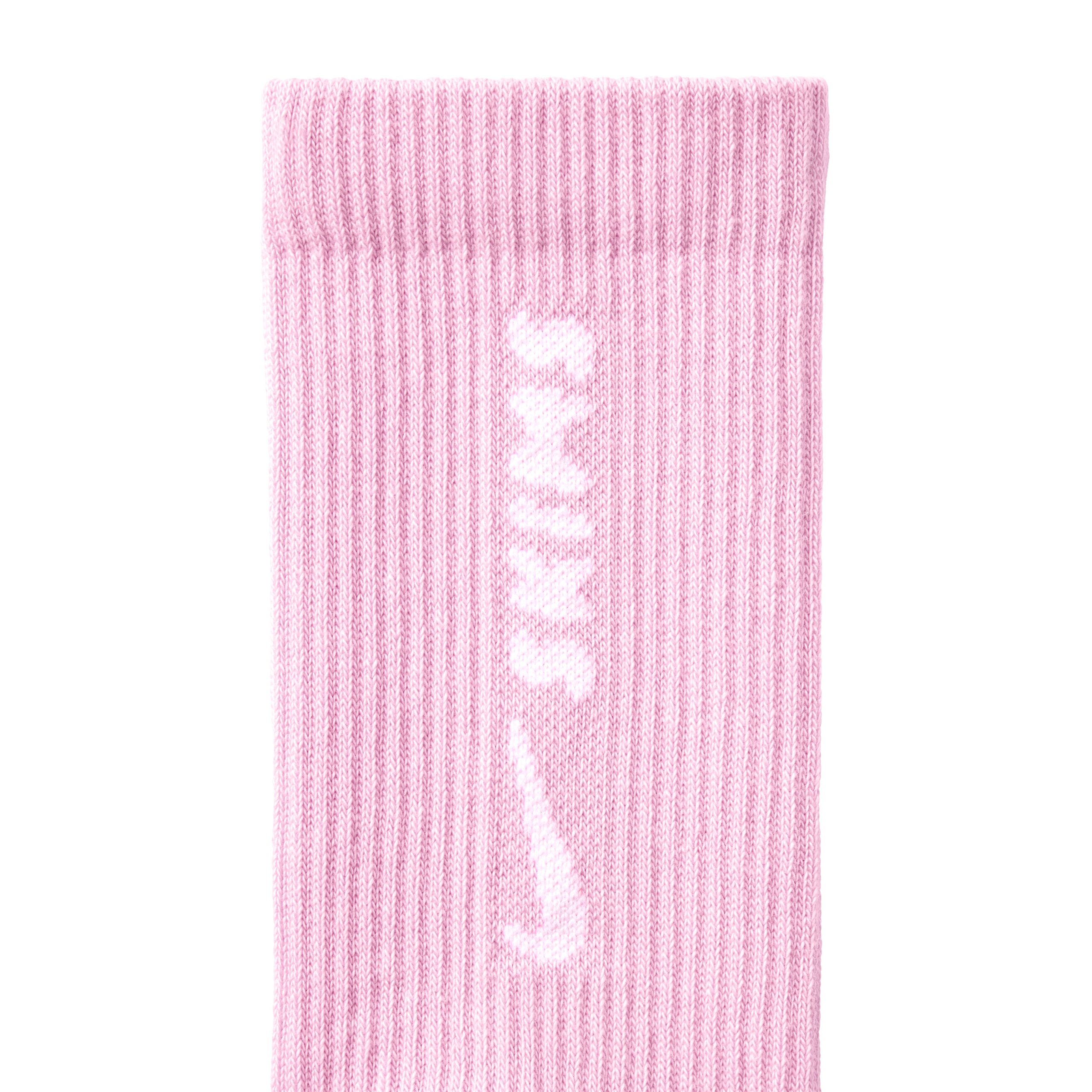 NikeSKIMS ACCESSORIES DRI-FITâ„¢ CREW SOCK 3-PACK | BUBBLE GUM MULTI - Image 7