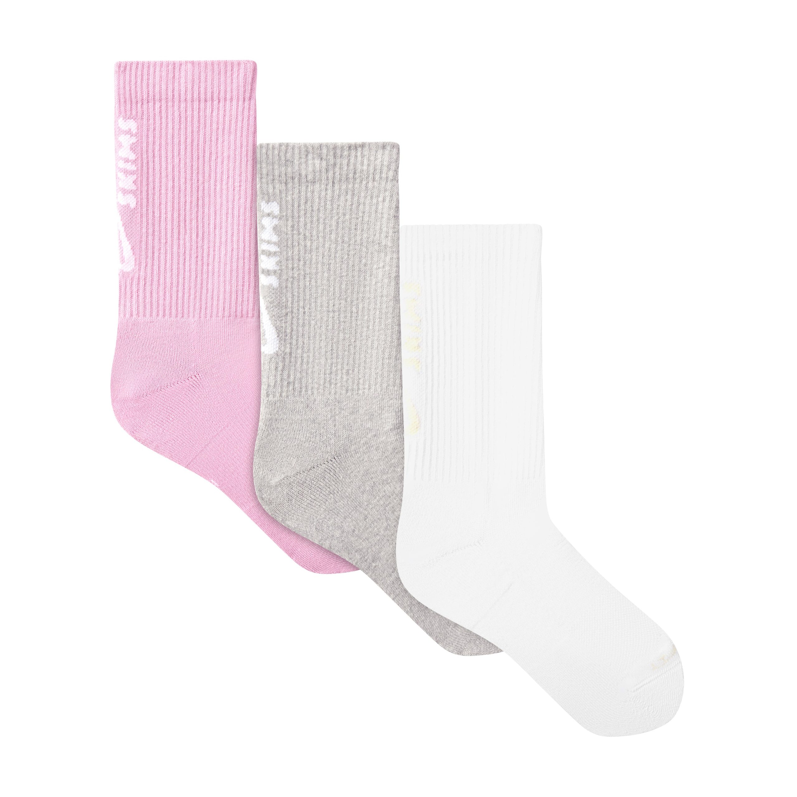 NikeSKIMS ACCESSORIES DRI-FITâ„¢ CREW SOCK 3-PACK | BUBBLE GUM MULTI - Image 2