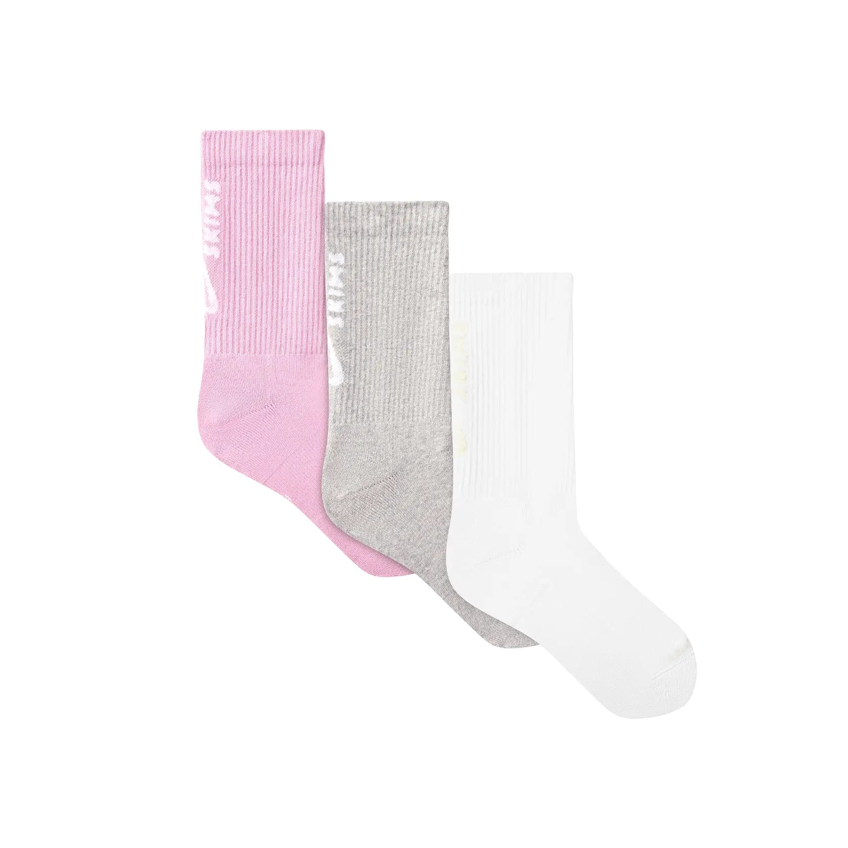 NikeSKIMS ACCESSORIES DRI-FITâ„¢ CREW SOCK 3-PACK | BUBBLE GUM MULTI