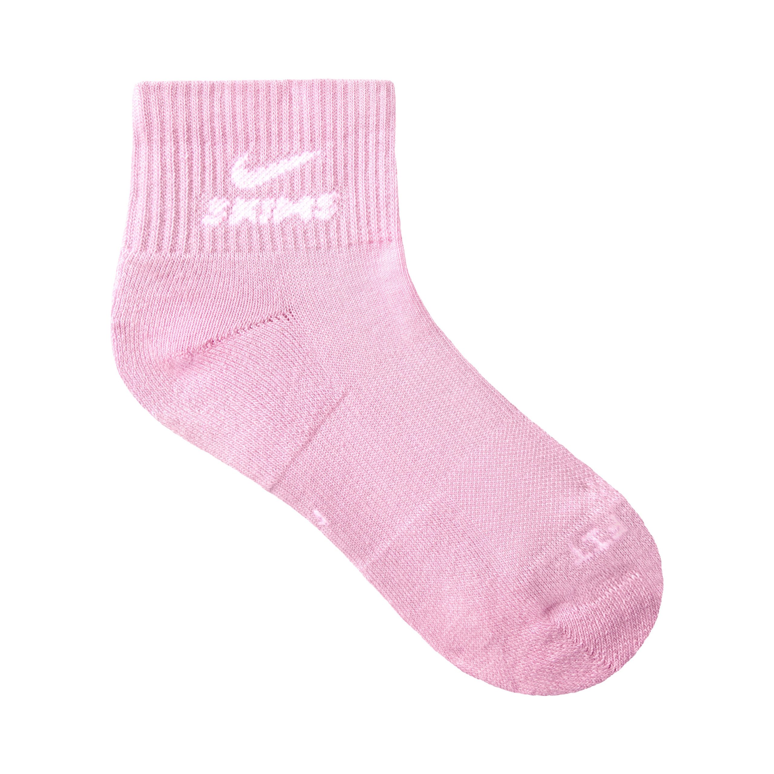 NikeSKIMS ACCESSORIES DRI-FITâ„¢ QUARTER CREW SOCK 3-PACK | BUBBLE GUM MULTI - Image 3