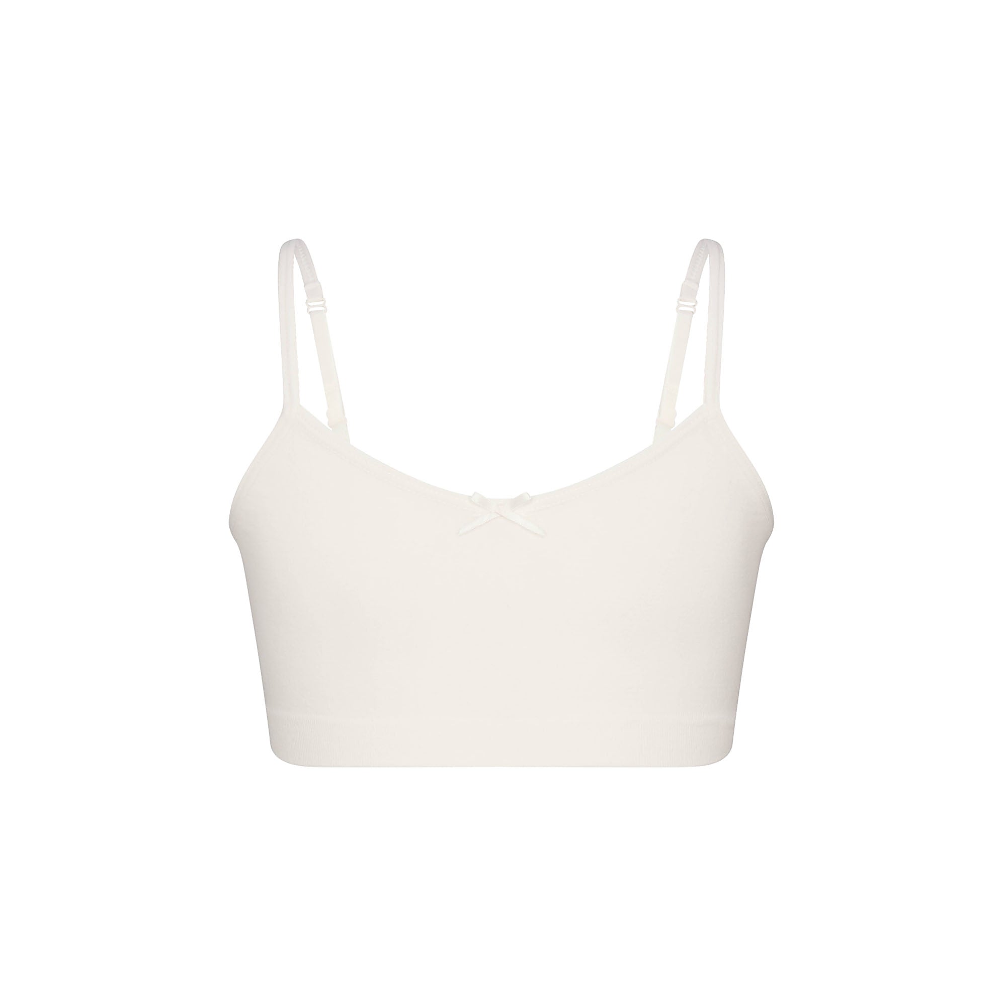 COTTON SEAMLESS JUNIORS BRALETTE 2-PACK | MARBLE AND BALLET - Image 2