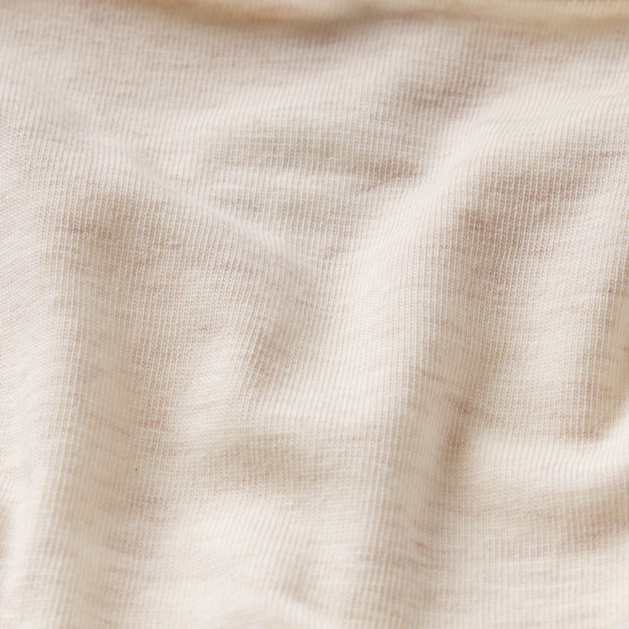 LIGHTWEIGHT COTTON STRING THONG | OATMEAL HEATHER - Image 5