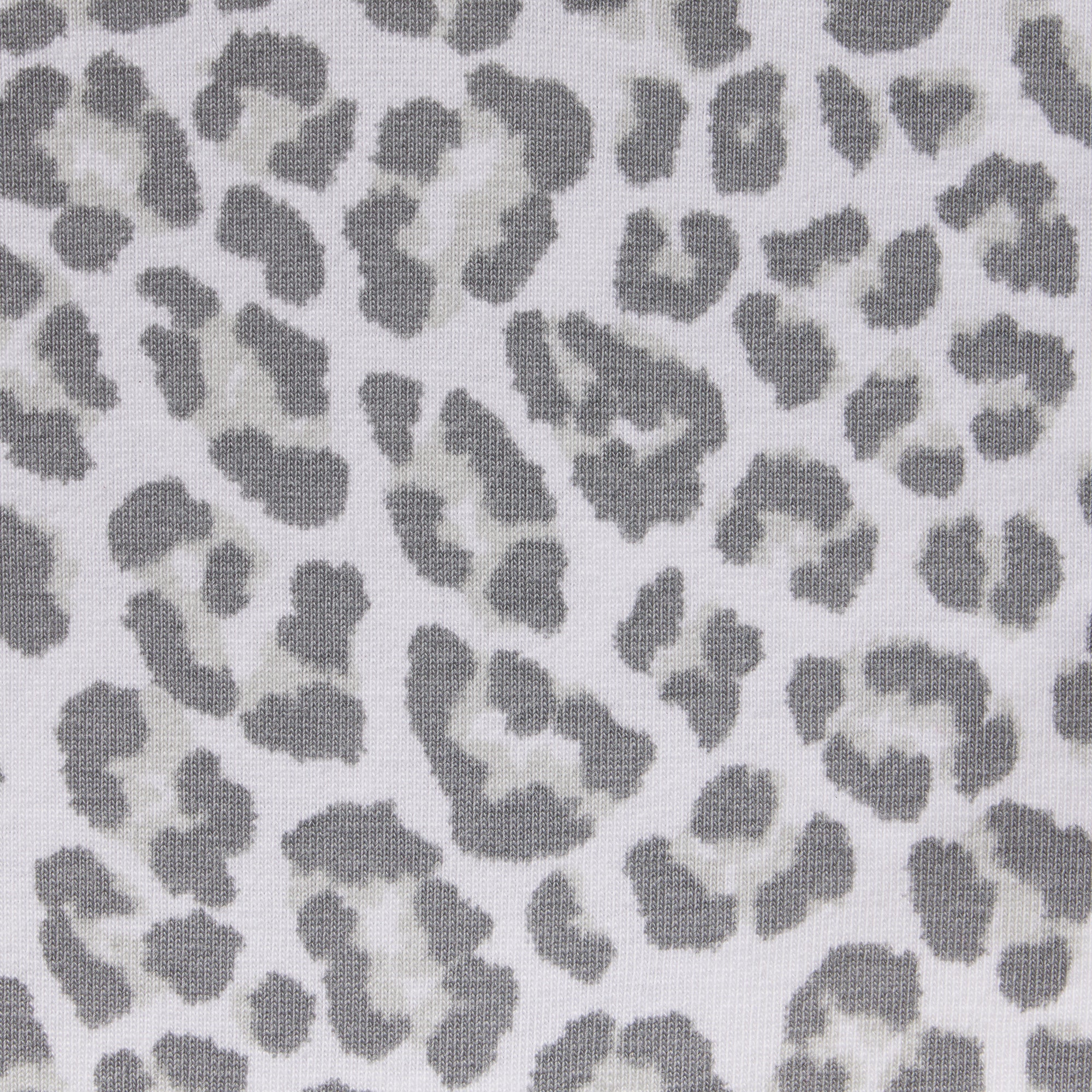 LIGHTWEIGHT COTTON LOGO PICOT HIPSTER | SNOW LEOPARD PRINT - Image 5