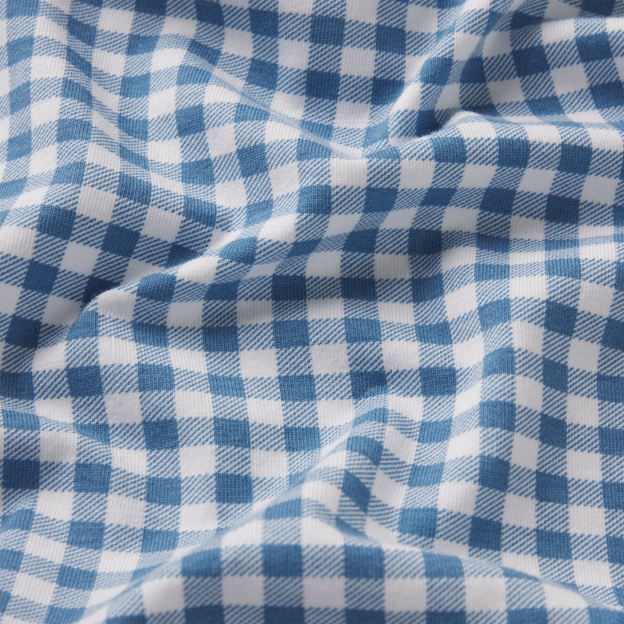 LIGHTWEIGHT COTTON LOGO PICOT HIPSTER | ARCTIC GINGHAM - Image 6