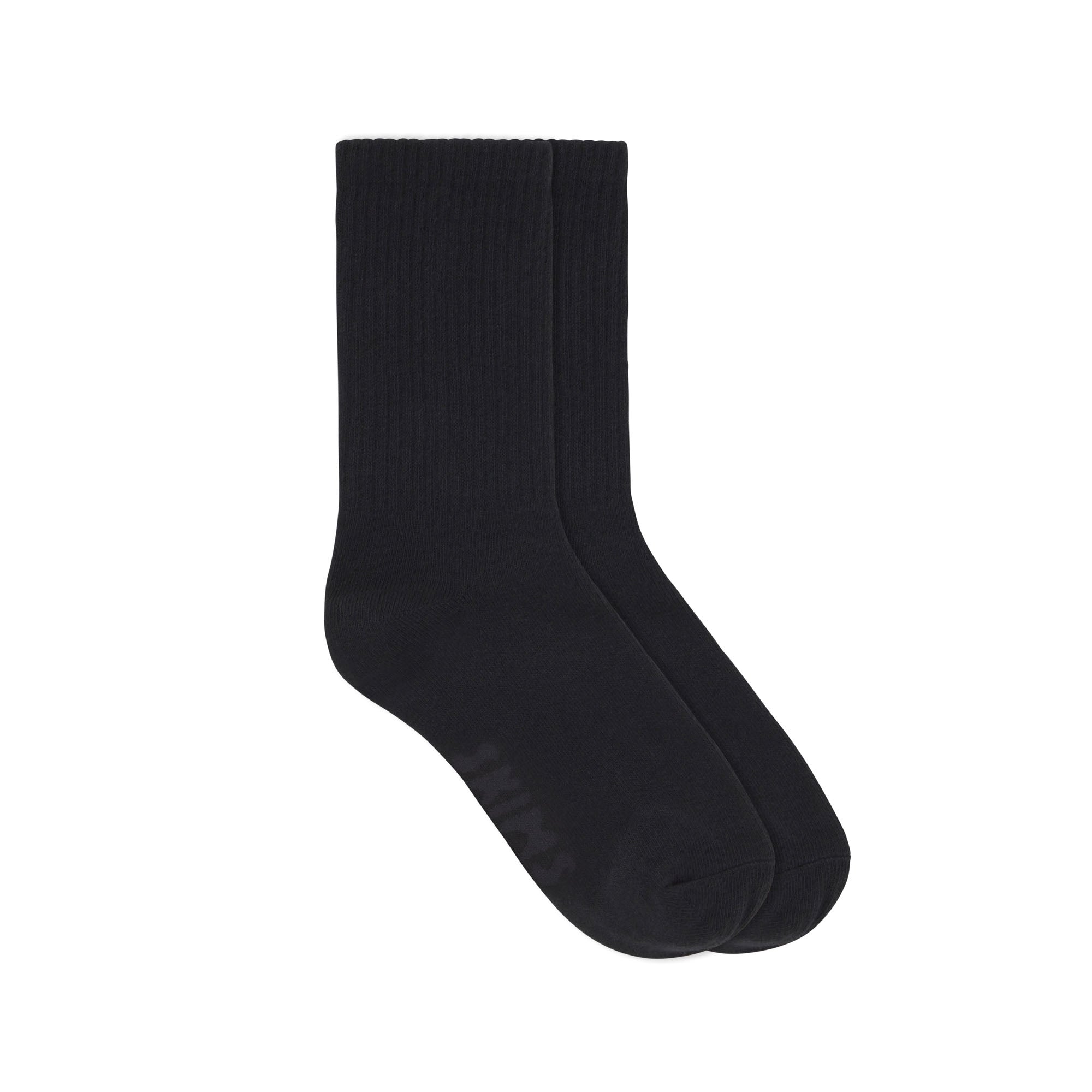 RIBBED CREW SOCK | SOOT - Image 7