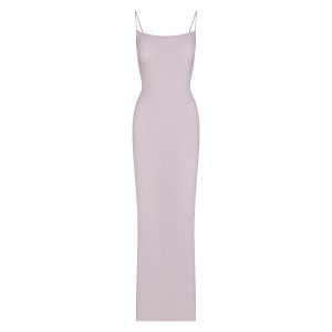 SOFT LOUNGE LONG SLIP DRESS | IRIS MICA