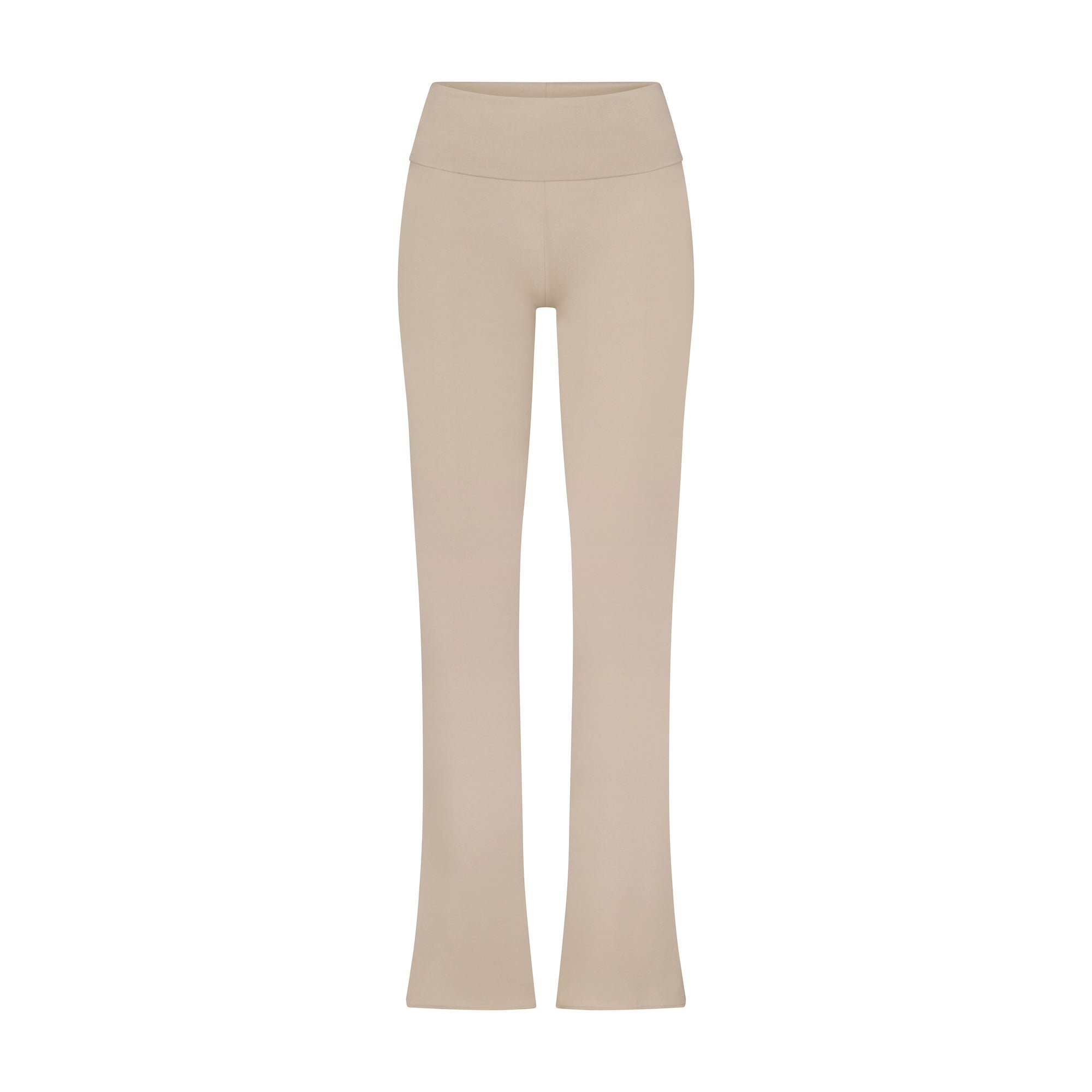 COTTON JERSEY FOLDOVER PANT | STONE