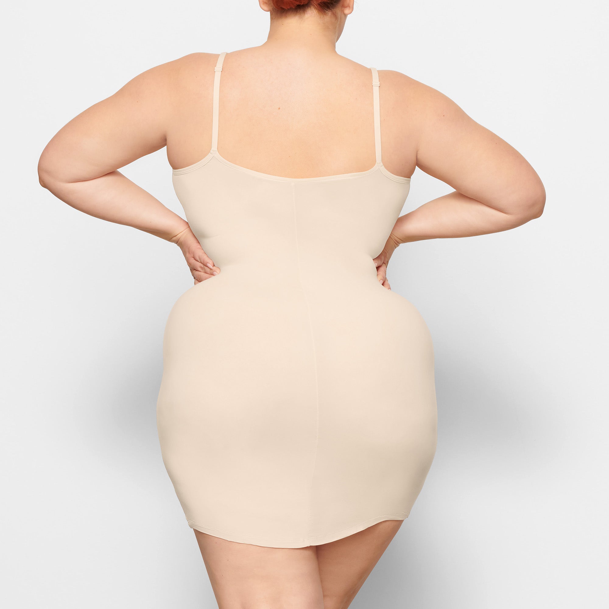 FITS EVERYBODY SLIP DRESS | SAND - Image 4