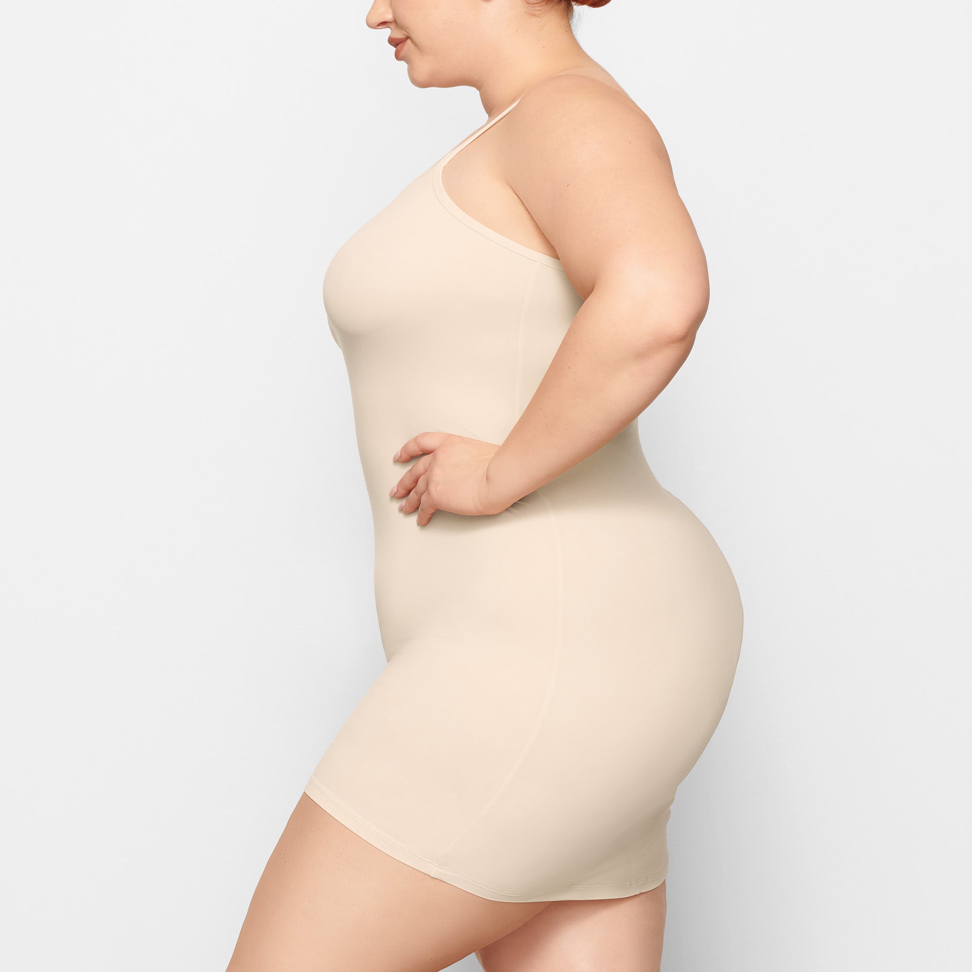 FITS EVERYBODY SLIP DRESS | SAND - Image 3