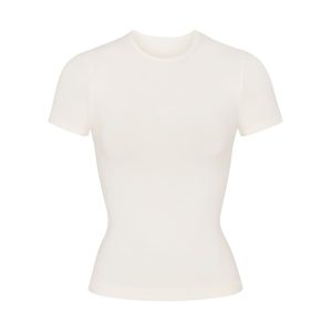 SOFT SMOOTHING SEAMLESS T-SHIRT | MARBLE